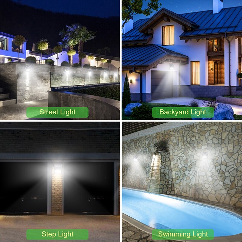 Outdoor LED Solar Lamp/Light - PIR Motion Sensor, LED Solar Light, Powered By Sunlight, Waterproof for Outdoor Wall or Street Decoration and Lighting