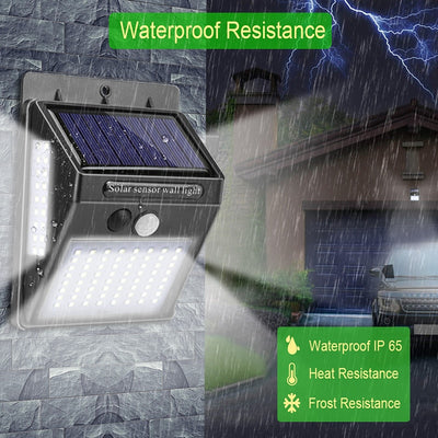 Outdoor LED Solar Lamp/Light - PIR Motion Sensor, LED Solar Light, Powered By Sunlight, Waterproof for Outdoor Wall or Street Decoration and Lighting